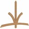 Ekena Millwork Davenport Timber Gable Bracket, Western Red Cedar, 72"W x 45"H x 1 1/2"D x 3 1/2"F, 15/12 Pitch GBW072X45X0204DAV00SWR - alternate 4